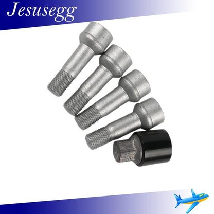 ya 5 8.10 Fits for S500 S550 S600 E200 E250 E300 E400 5Pcs Wheel Locks Kits A0019901707