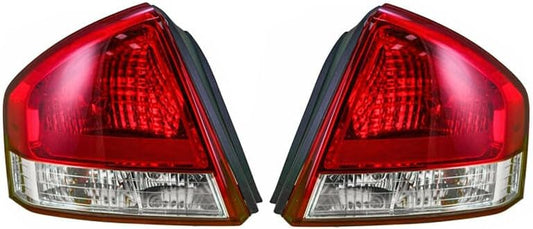 ya 4 8.10 Pair Rear Taillight Tail Lamp Left& Right for Kia Spectra Sedan 2007-2008