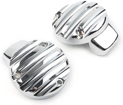 ya 5 8.10 Chrome Throttle Covers Body Covers Kit For Thruxton 1200 Thruxton R 2017-2020