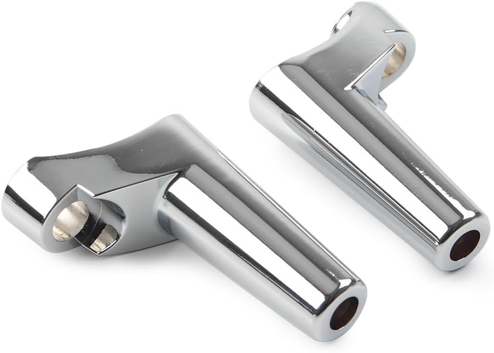 ya 2 8.15 for Harley Dyna Sportster XL883N Front Turn Signal Mounts Relocation Kit Chrome