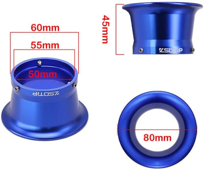 ya 5 8.24 baidi Motorcycle Carburetor Carb 55mm Velocity Stack w/Net Air Filter Cup Replacement