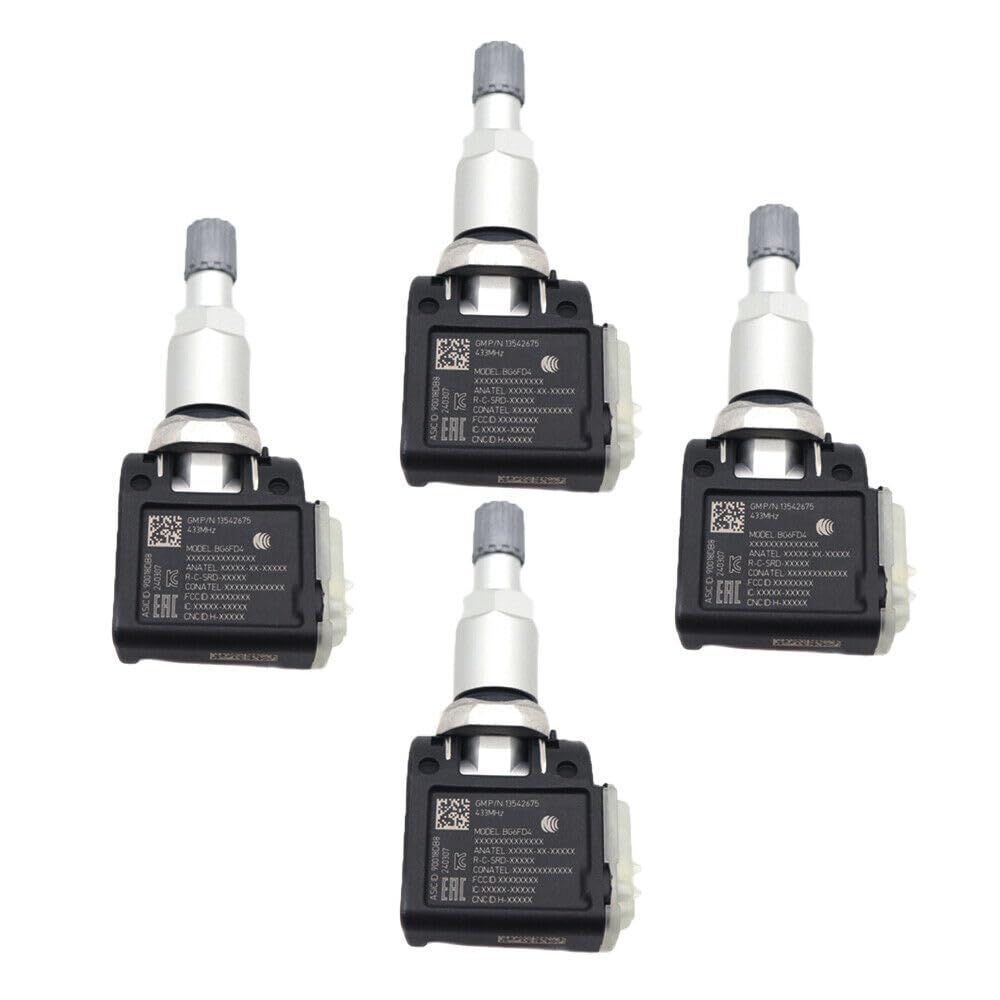 ya 4 8.8 4pcs TPMS Tire Pressure Sensor 13542675 for GMC for Sierra 2500 3500 for Cadillac CT4