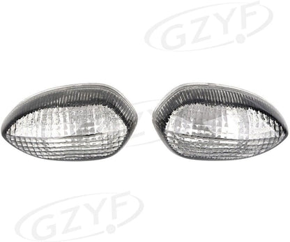ya 2 8.15 Front Turn Signals Lens Light for Yamaha YZF R1 2002-2006 & YZF R6 2003-2005