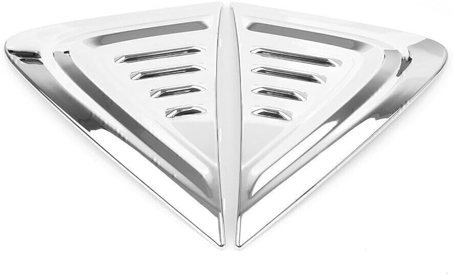 ya 4 8.14 Chrome Side Marker Fender Air wing Vent Trim M Cover for Toyota C-HR 2016-2018