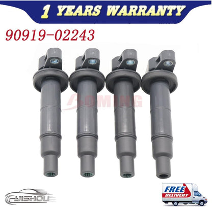 ya 9 10.24 4x Ignition Coils for Toyota for Camry for Lexus for Scion for RAV4 Highlander Solara 9091902243