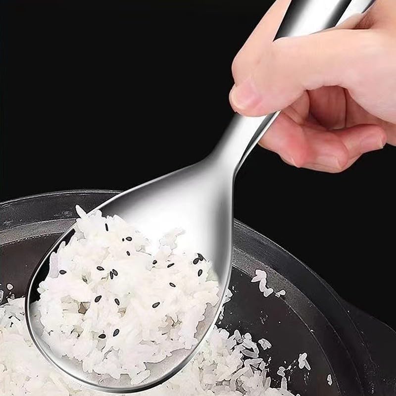 ya 14 9.20 baidi 304 Stainless Steel Rice Spoon Anti Scalding Lar Capacity Thicken Cooker Sc-wq-1