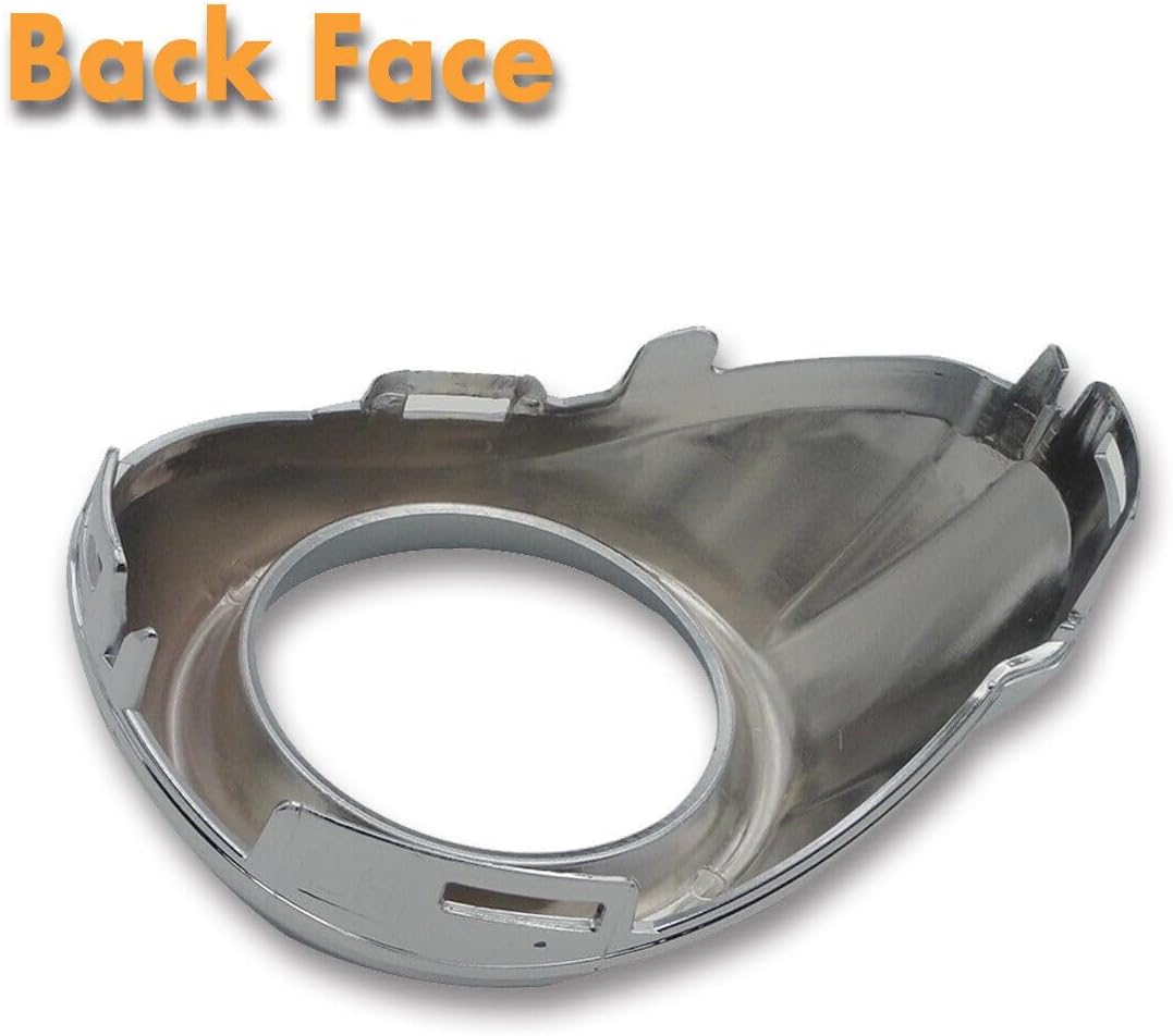 ya 11 9.14 zhengce Chrome Front Fog Light Trim Cover Bezel Left Driver Fit for Ford Focus 2012
