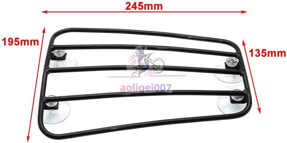 ya 13 9.15 baidi Black Motone Parcel Universal Motorcycle Fuel Tank Rack for Triumph for Harley