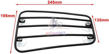 ya 13 9.15 baidi Black Motone Parcel Universal Motorcycle Fuel Tank Rack for Triumph for Harley