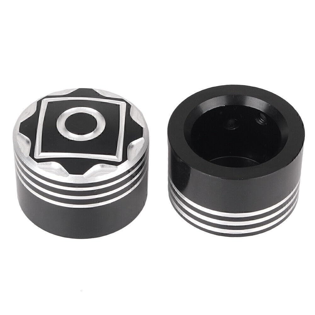 ya 28 10.13 zhengce CNC Aluminum Front Axle Nut Cover Bolt Fit Harley Touring Softail Road King