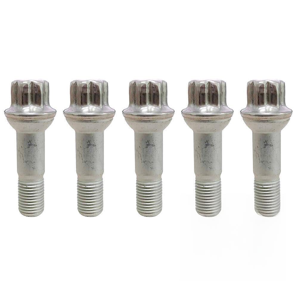ya 5 8.10 Wheel Lug Bolt and nut 5-piece Set Suitable for Mercedes-Benz ML350 S500 GLK350 S550 CL500 GL450
