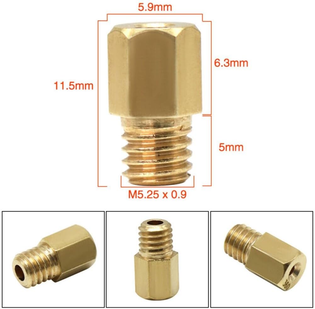 ya 2 8.15 12*/set-Carb Main Jets For Mikuni VM22 VM24 VM26 VM30 VM32 VM34 VM44 Dirt Bike