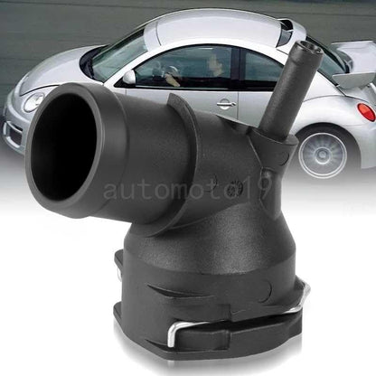 ya 11 9.14 baidiUpper Radiator Coolant Pipe Hose Connector for VW for Tiguan for JETTA Beetle CC