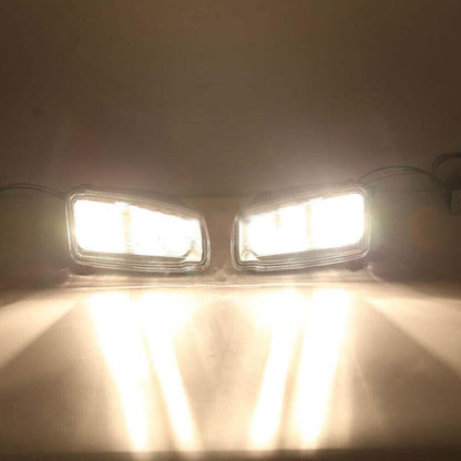 ya 7 8.24 baidi Front Bumper Fog Lights Lamps Daytime driving light for Ford Focus RS 2016-2018