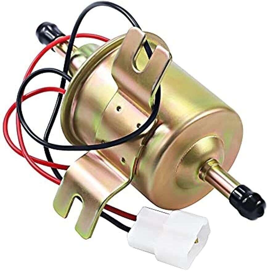 ya 5 8.24 baidi Electric Fuel Pump 12V Transfer Inline Fuel Pump for Lawn Mower Carburetor