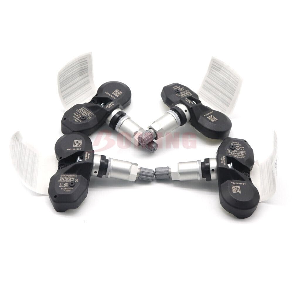 ya 4 8.8 4-Pack Tire Pressure System Sensor 4D0907275A TPMS for Audi for Maybach for Mercedes-Benz 