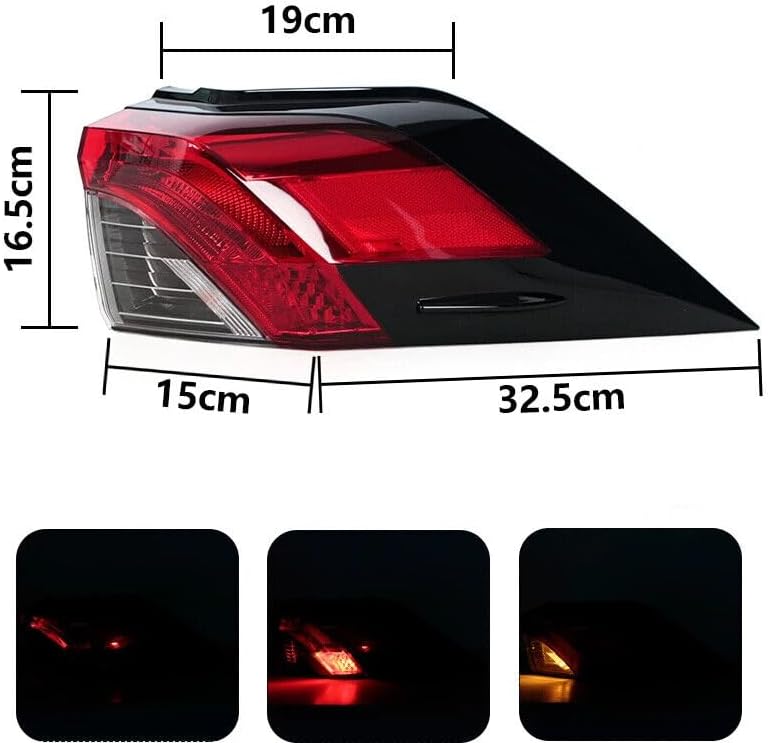 ya 2 8.15 Suitable for Toyota RAV-4 RAV4 2019-21 US Version e car side taillight assembly