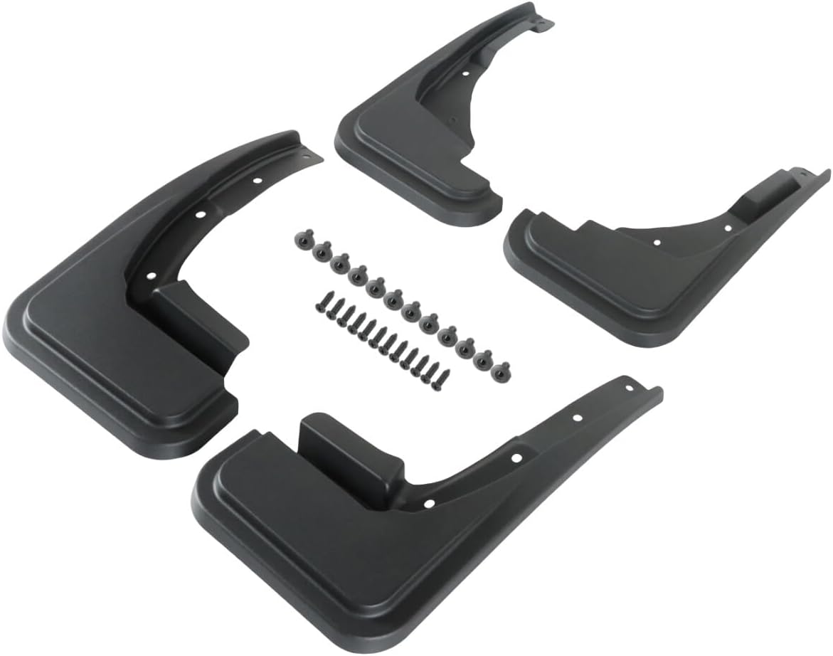 ya 14 9.20 zhengce 4X Front & Rear Splash Guards Mud Flaps Mudguards for Ford Maverick XL XLT-1