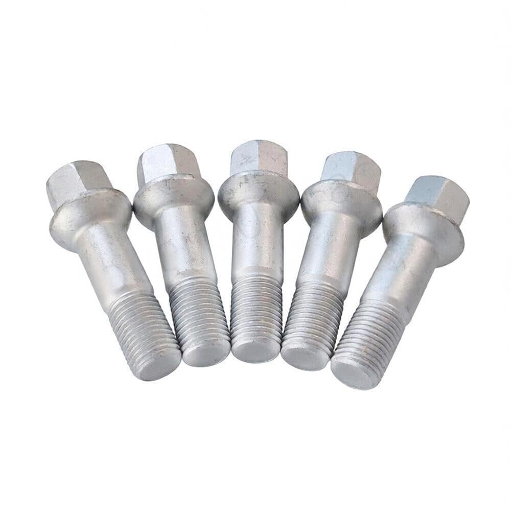 ya 28 10.13 zhengce 5PCS Wheel Lug Bolts Nuts Kit for Mercedes-Benz W220 W204 W164 W251 000990