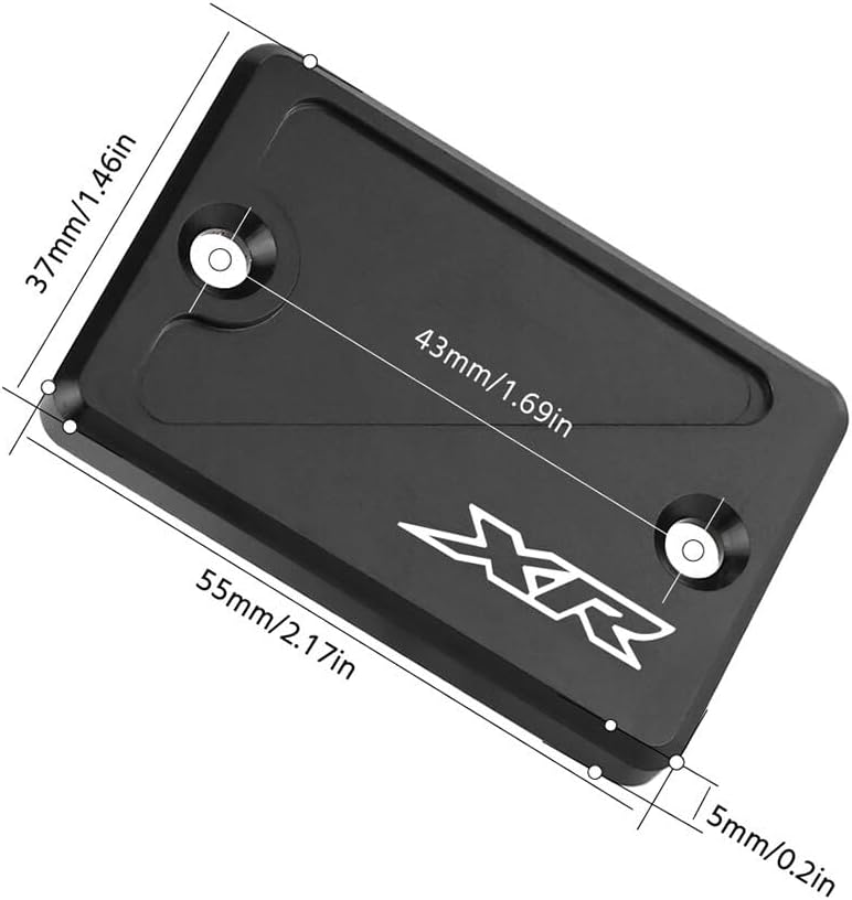 ya 23 10.7 baidi Front Brake Reservoir Cover for Honda XR650L XR600R XR250L XR 230/250/400 Motard