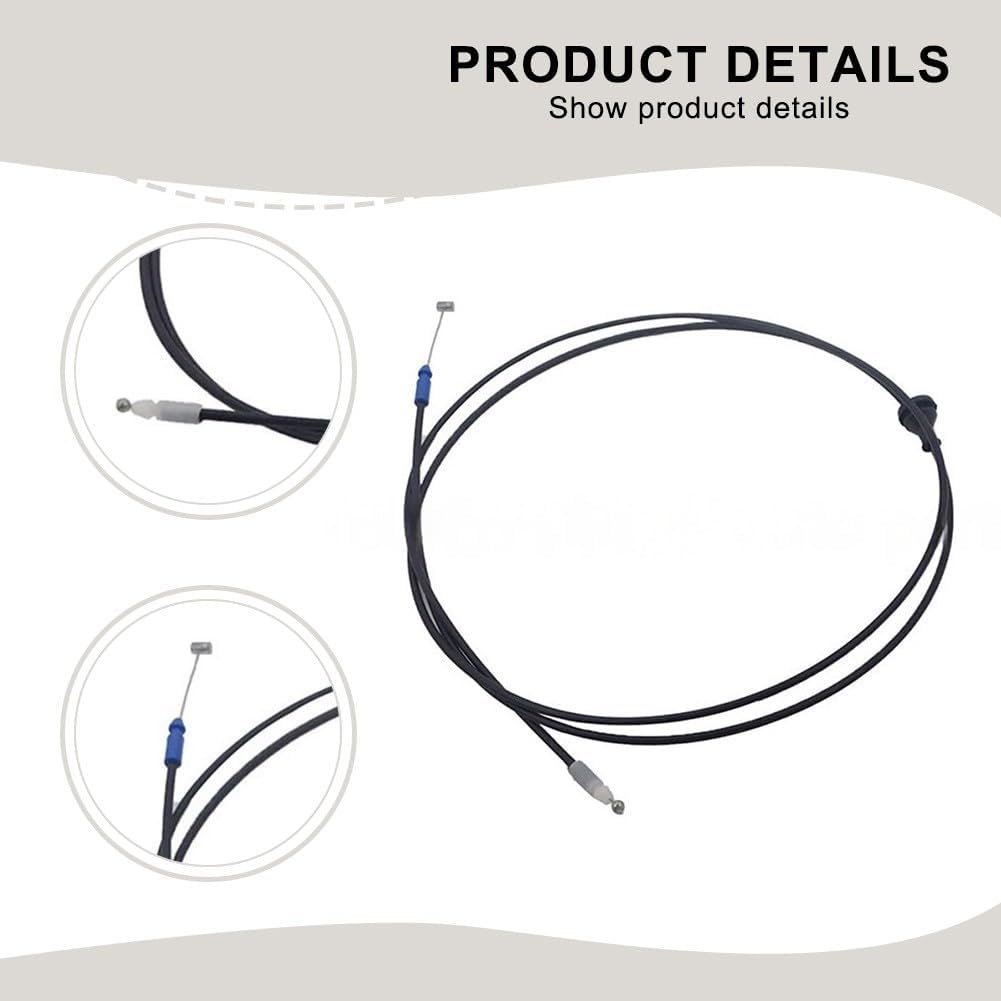 ya 2 8.15 Simple Install Hood Lock Release Cable for for Lexus RX300 RX350 RX400 2004 2009