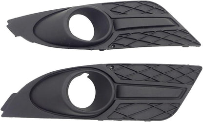 ya 7 8.24 baidi A pair of front bumper fog lamp cover trim borders for Ford Focus 2007-2008 