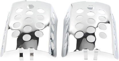ya 9 10.24 Silver Caliper Screen Insert Guard Cover Fit for Harley CVO Road Electra Gl