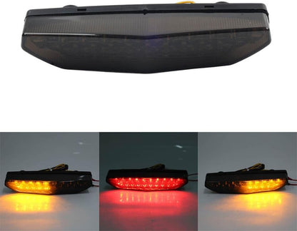 ya 10 9.16 zhengce Motorcycle LED Brake Tail Light Turn Signal Lamp FITS for Kawasaki Ninja ZX