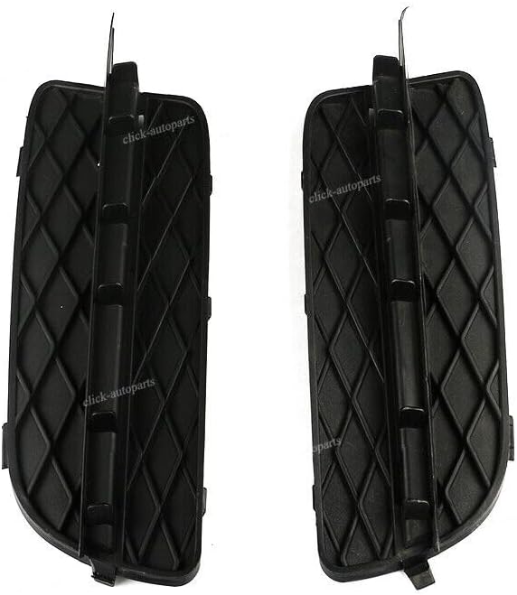 ya 27 10.13 baidi 2pcs Front Left + Right Lower Bumper Grille Cover for BMW E70 for X5 2007-2010
