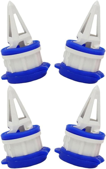 ya 14 9.20 baidi 4 Pcs Drink Deflector Bottle Spout Pourer Drinking Funnel Covers