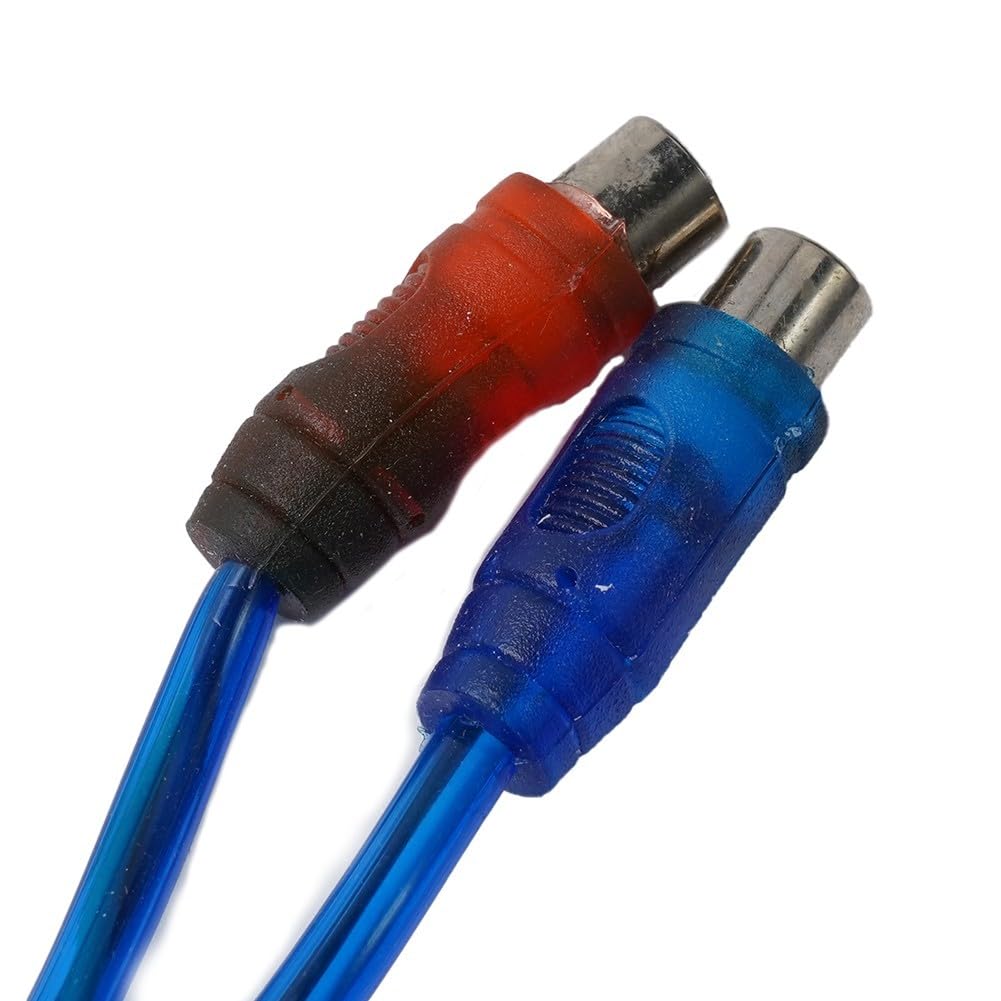 ya 23 10.7 baidi 1pc 30cm 2 Female to 1 Male Splitter Cable for Car for Audio System