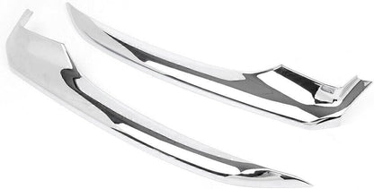 ya 9 10.24 2x Chrome Front Bumper Trim Anti-collision Fit for Toyota for Camry 2018 Sp