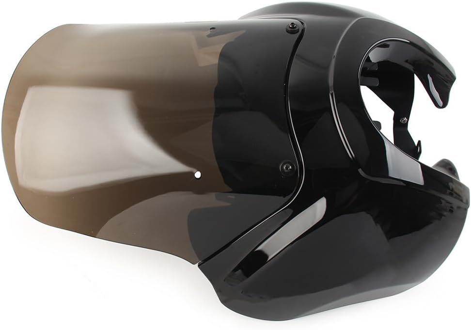 ya 23 10.7 baidi Front Fairing w/ 15'' Windshield for Harley-Davidson HD Dyna Wide Glide Fat Bob