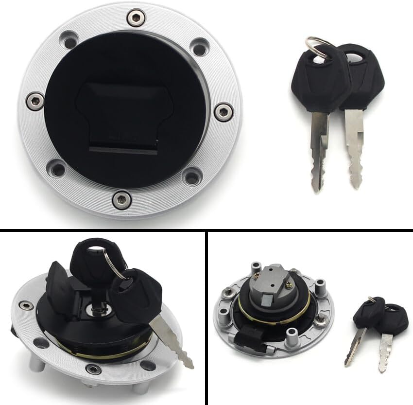 ya 13 9.15 baidi Fuel Tank Cap Cover Keys for Suzuki GSXR1000 GSX1400 GS500 GSX400 GSF400