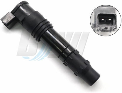 ya 6 8.24 baidi Black 1x Ignition Coils for Suzuki GSX1300R Hayabusa 1300R 1999-2012 129700-4400