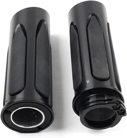 ya 6 8.14 1 Handlebar Hand Grips for Harley Touring Electra Glide Dyna Softail