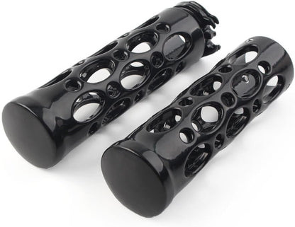 ya 6 8.24 baidi 1 Handle Bar Black Hand Grips for Yamaha V Star 650 1100 Custom Classic for Honda