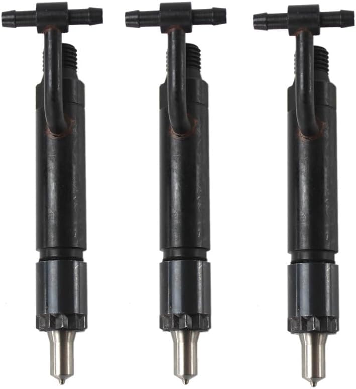 ya 10 9.16 baidi 3PC Fuel Injector For Yanmar 3TNE82A 3TNE82 3TNV82 3D82 3D82EA Engine Black