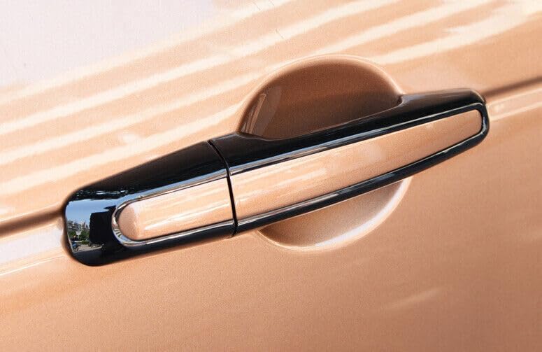 ya 5 8.10 8X for Discovery Sport 2016-25 Gloss Black Exterior Side Door Handle Cover Trims