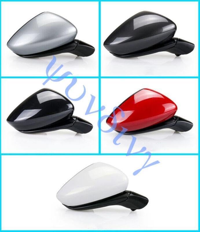 ya 11 9.14 baidi>Side Mirror 2019-2023 for Mazda 3 Gray Right Side 13Pin Blind Spot + Memory