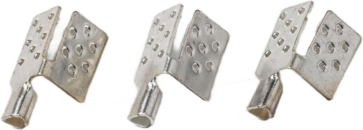 ya 26 10.21 baidi Quality Construction 20 Pack of Silver Plated Crimp Connection Terminals