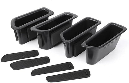 ya 2 8.15 4X Door Handle Storage Box Cup Armrest Container Bin Fit for Volvo XC60