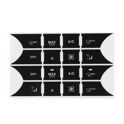 ya 6 8.24 baidi Suitable for Mercedes-Benz C200/C250/C300 AC Climate Window Button Repair Decal Sticker!