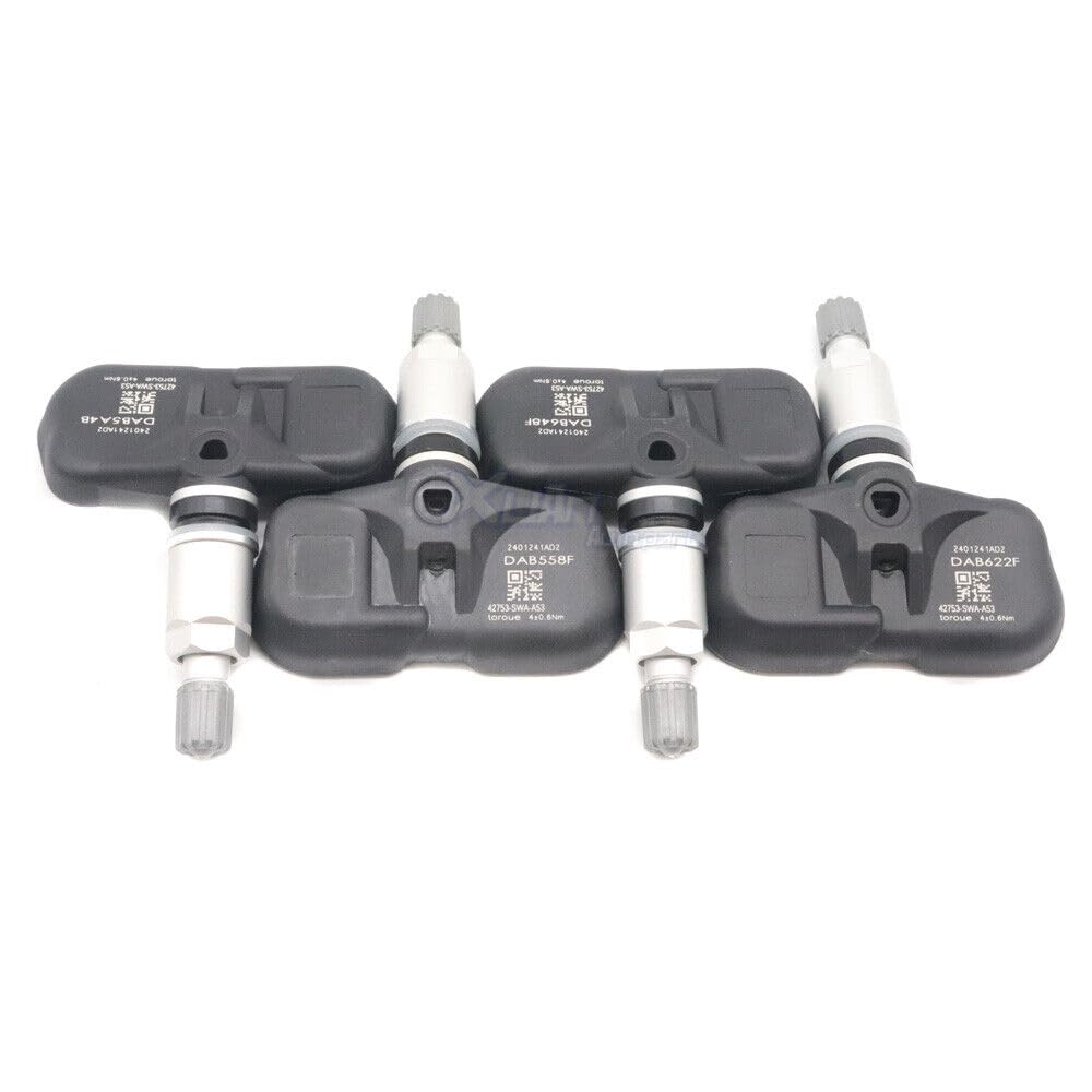 ya 2 8.15 PMV-107M Set of 4 TPMS 315Mhz Tire Pressure Monitor Sensor for Honda CR-V Accord