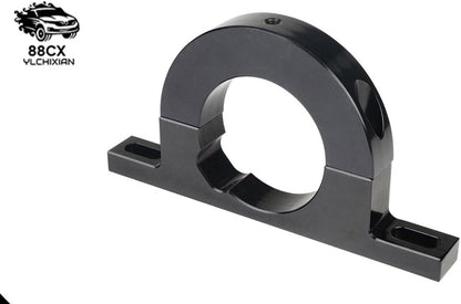 ya 5 8.10 Black Billet Universal Steering Column Keyed No Drop Mount Clamp for 2 Column