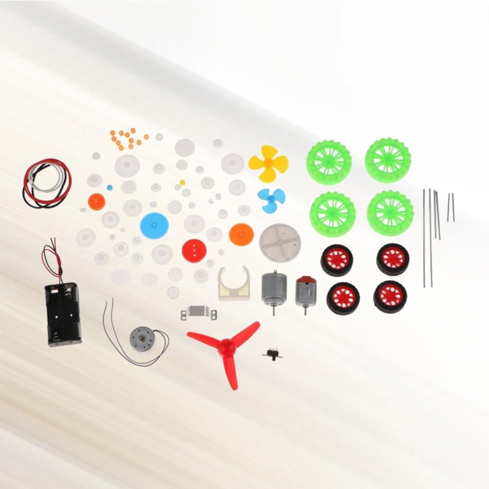 ya 4 8.14 69 Pcs Toy Motor Accessories Mechanical Model Gear Package Parts