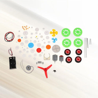 ya 4 8.14 69 Pcs Toy Motor Accessories Mechanical Model Gear Package Parts