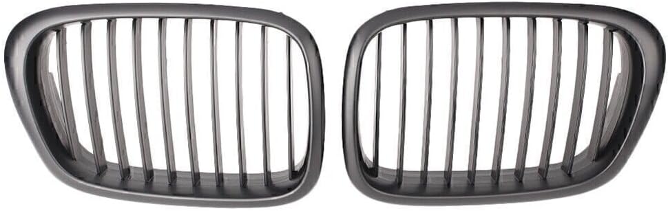 ya 4 8.14 for BMW E39 5 Series 525/528/530/535/540 2000-2003 02 Front Kidney Grilles Grill