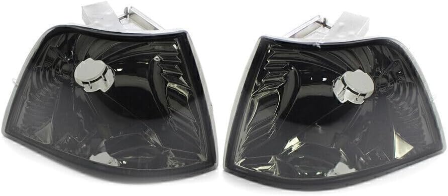 ya 4 8.10 2 Pieces Smoke Lens Turn Signal Light Housing for BMW E36 3 Series 4 Door 1992-1998 