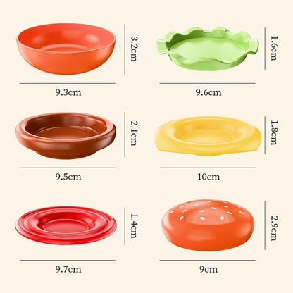 ya 14 9.20 baidi Grab and Go 6 Layer Plate Set Perfect for Quick Set for Snacks and Dips-1